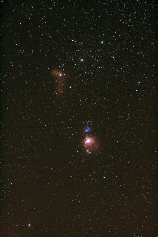 Südlicher Teil des Orion